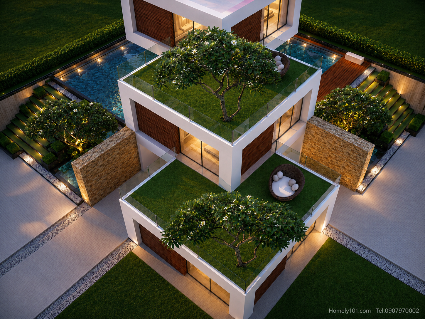 ผลงานออกแบบบ้าน Homely101 03
