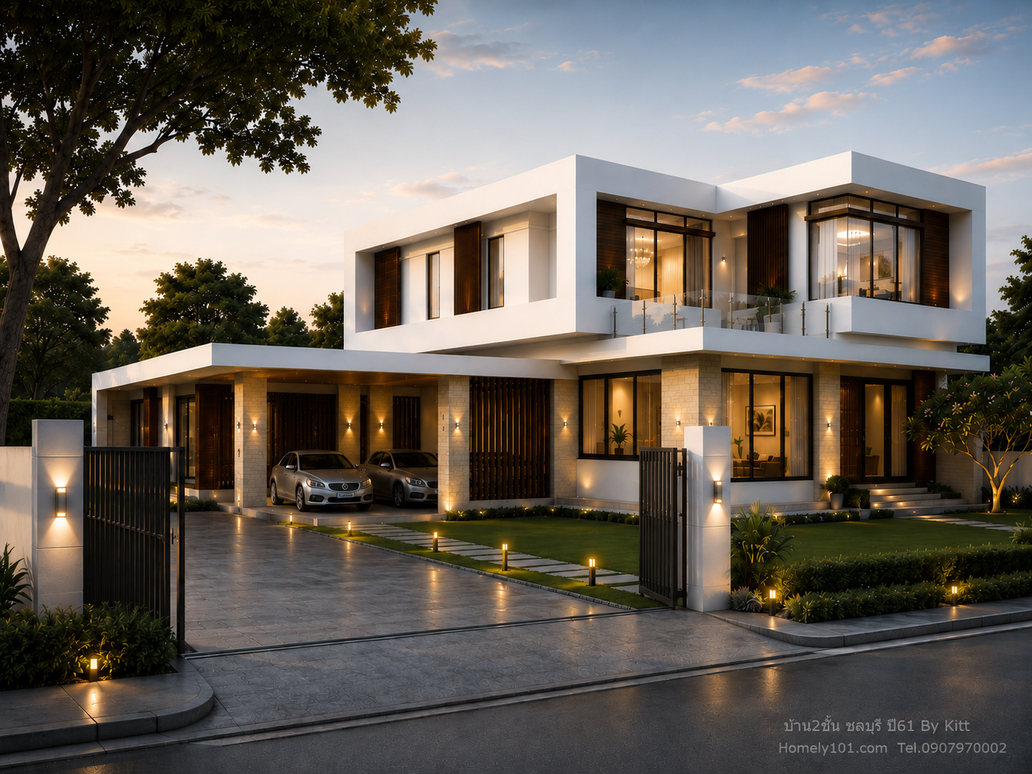 ผลงานออกแบบบ้าน Homely101 08