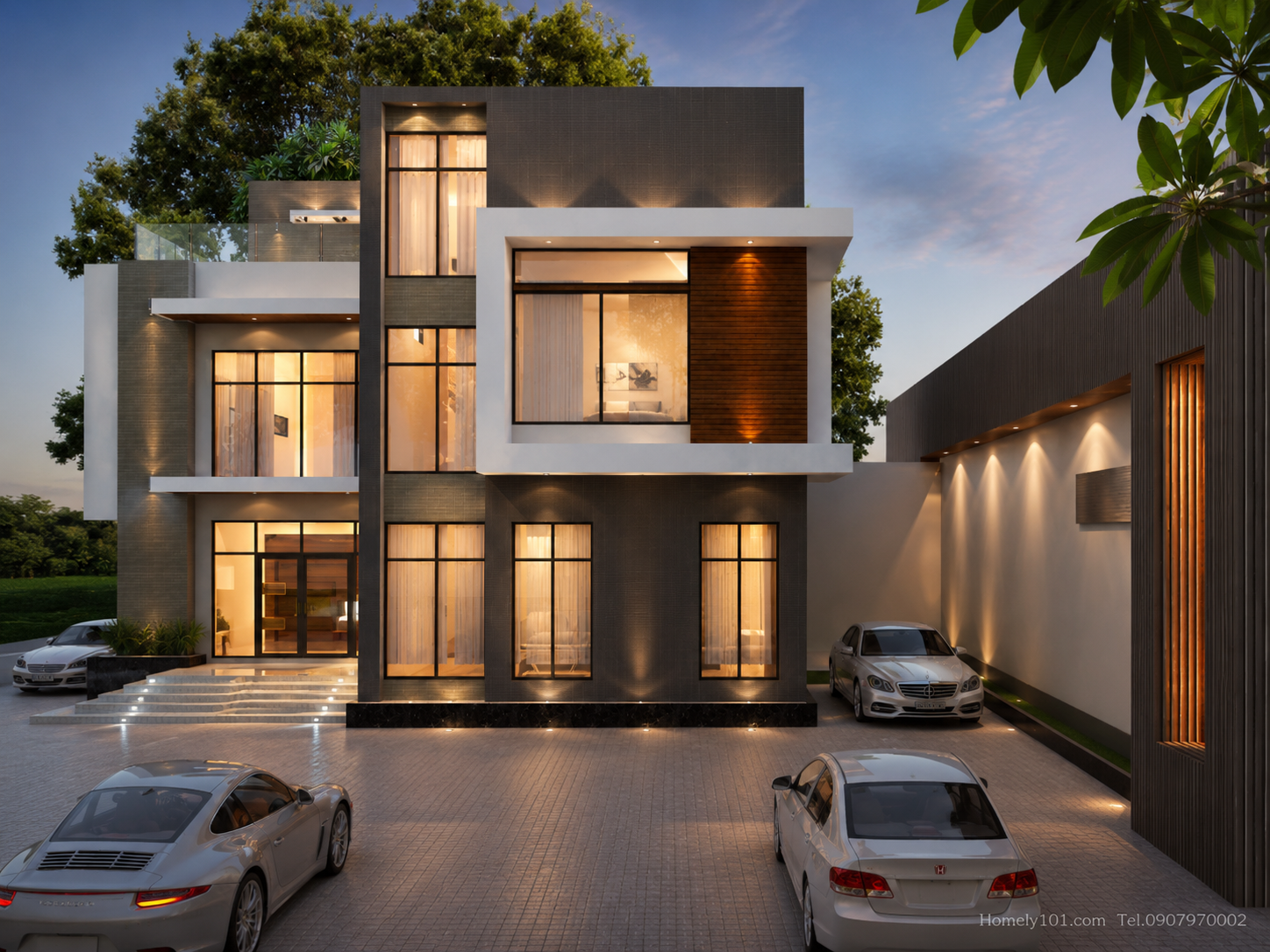 ผลงานออกแบบบ้าน Homely101 09