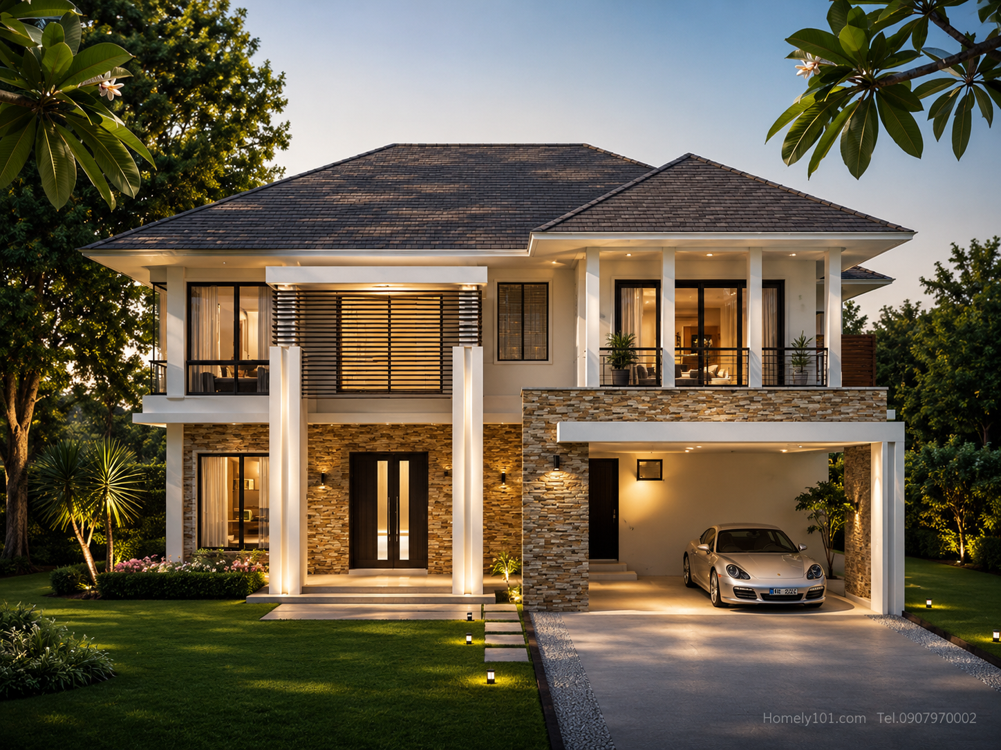 ผลงานออกแบบบ้าน Homely101 28