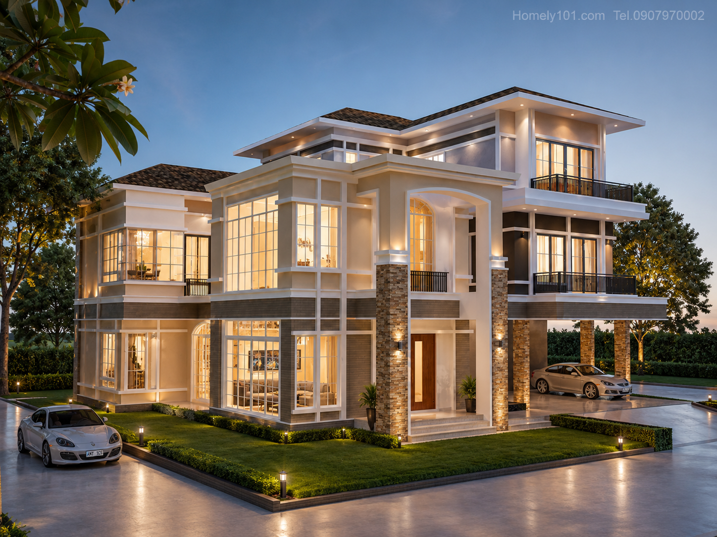 ผลงานออกแบบบ้าน Homely101 30