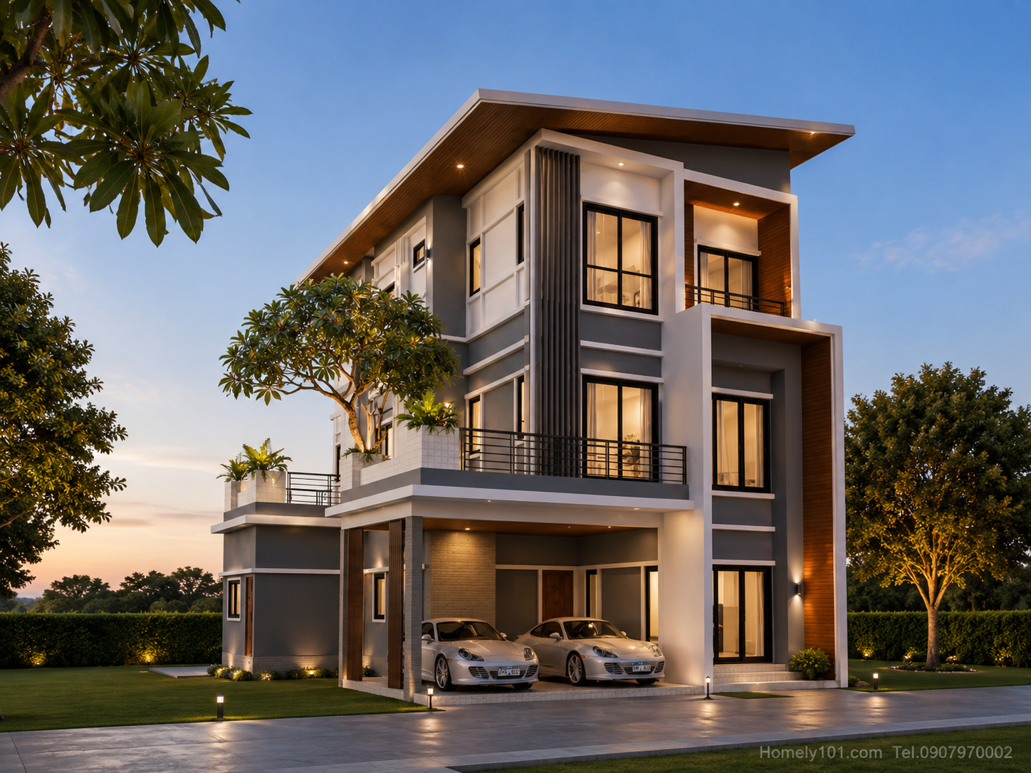 ผลงานออกแบบบ้าน Homely101 34