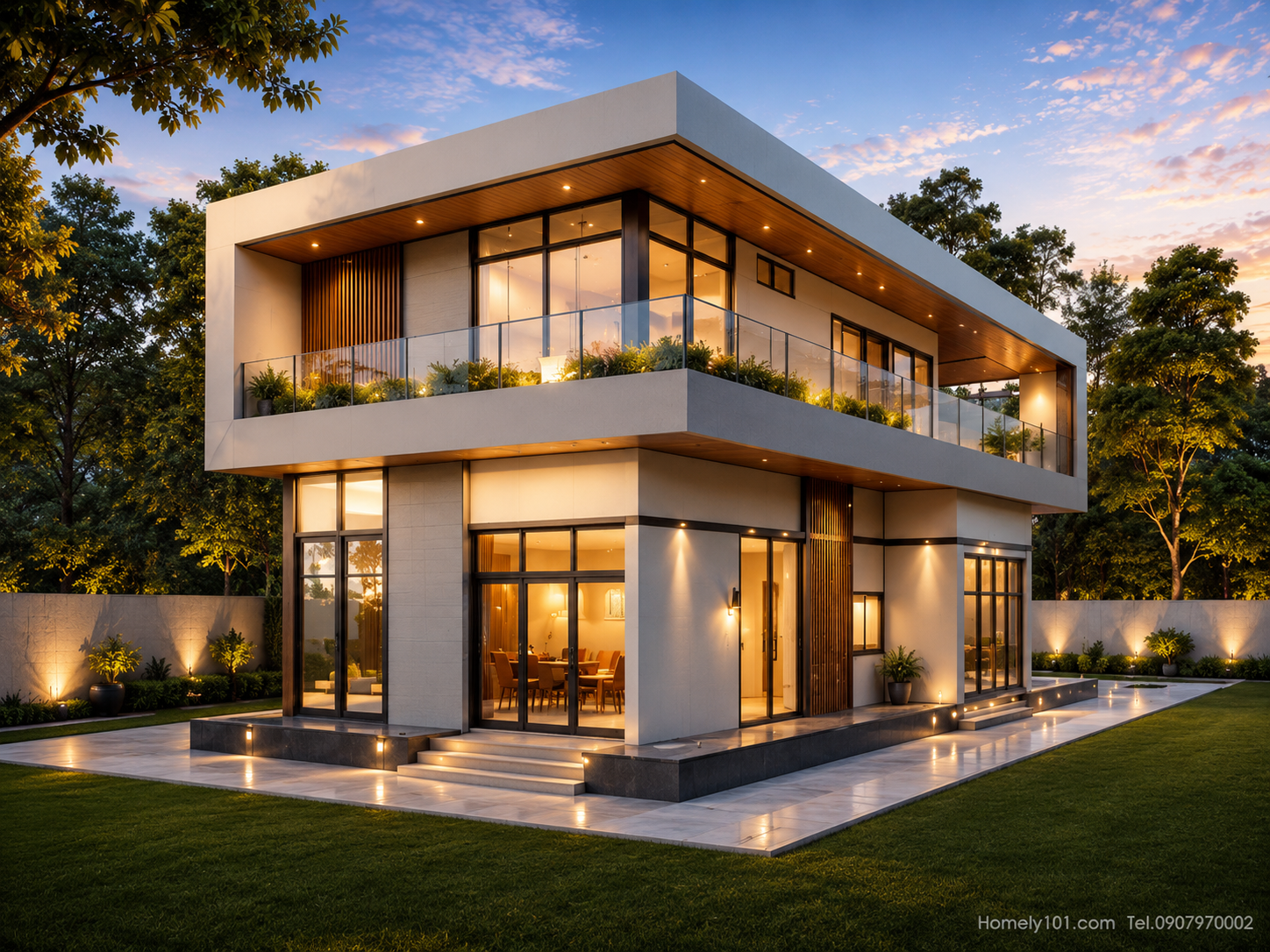 ผลงานออกแบบบ้าน Homely101 36