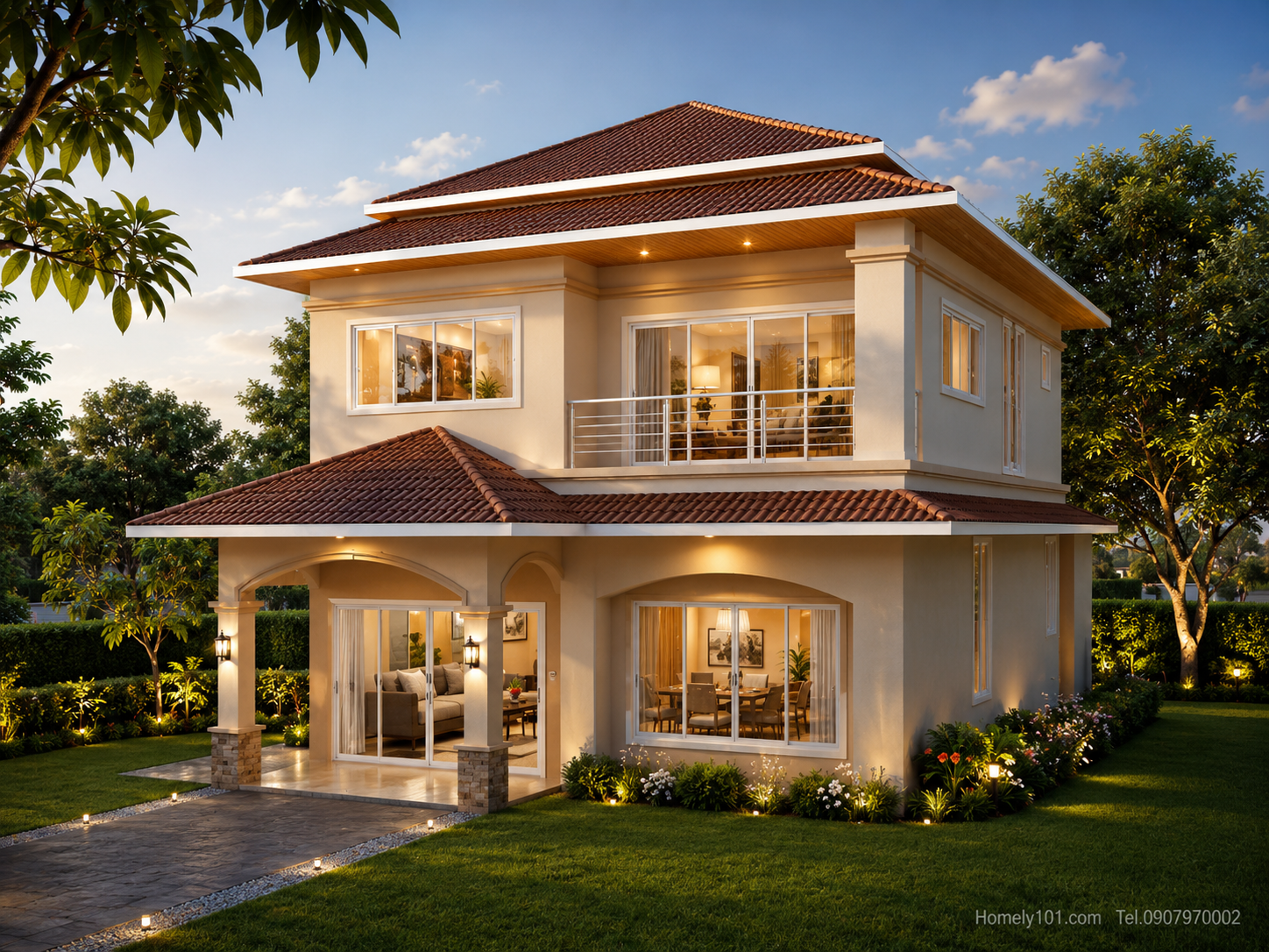 ผลงานออกแบบบ้าน Homely101 44
