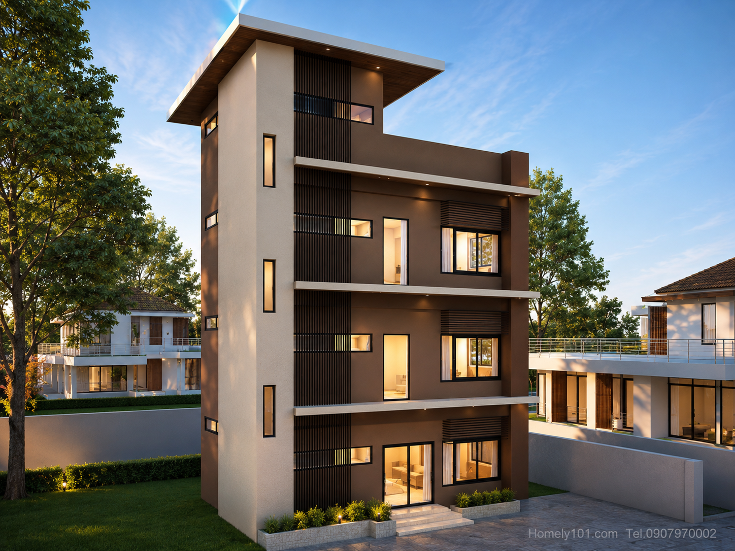 ผลงานออกแบบบ้าน Homely101 50