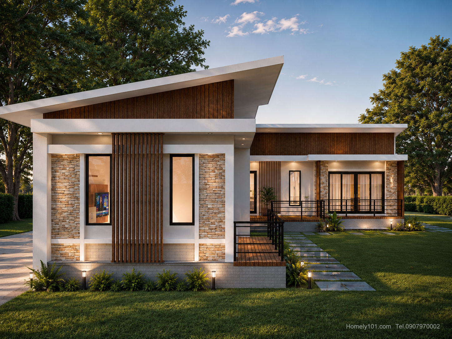ผลงานออกแบบบ้าน Homely101 57